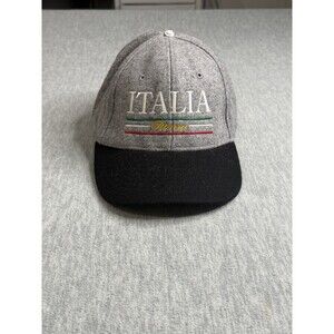 Atlantis Usa Cap Italia Roma Gray Color Wool